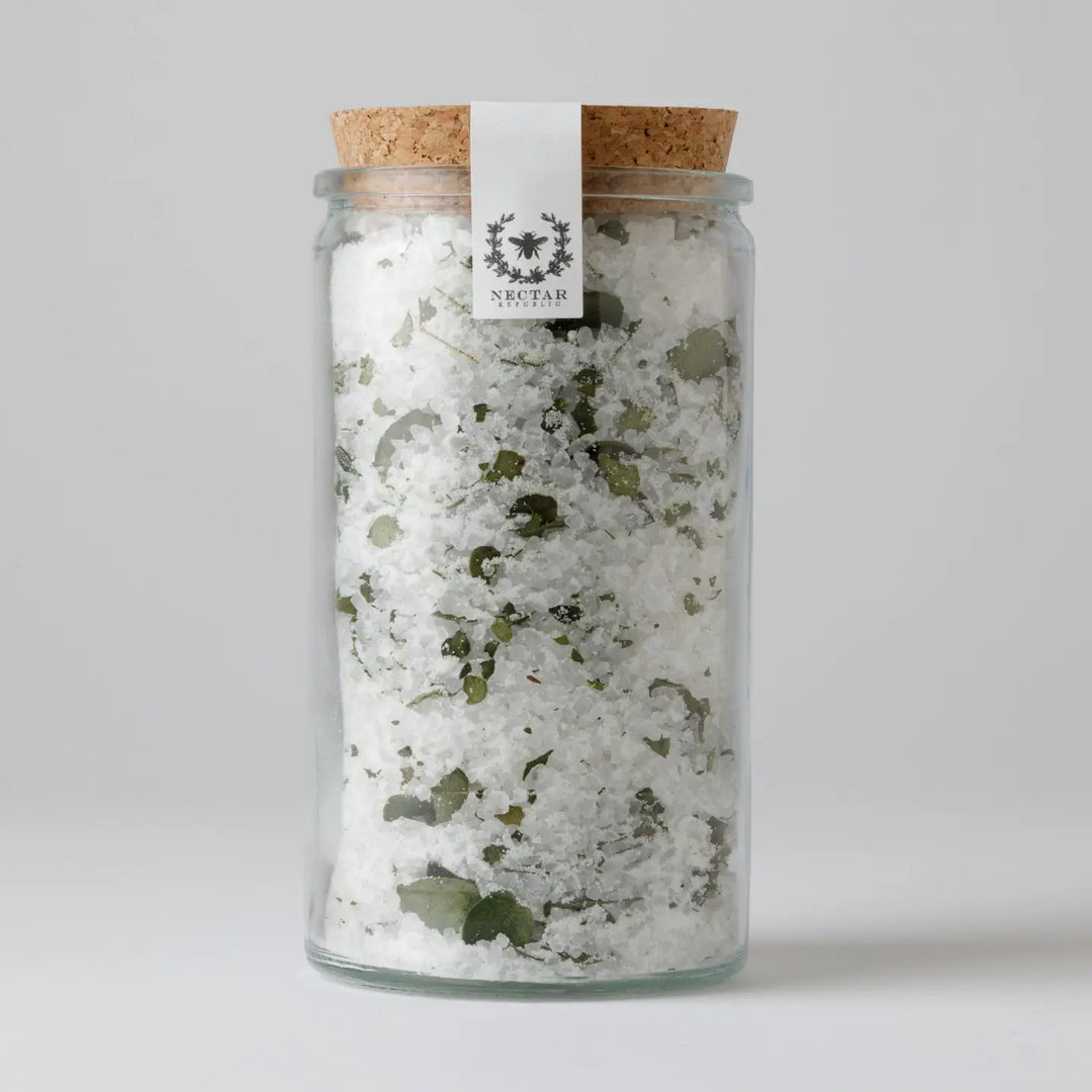 Large Bath Soak: Sea Salt + Eucalyptus