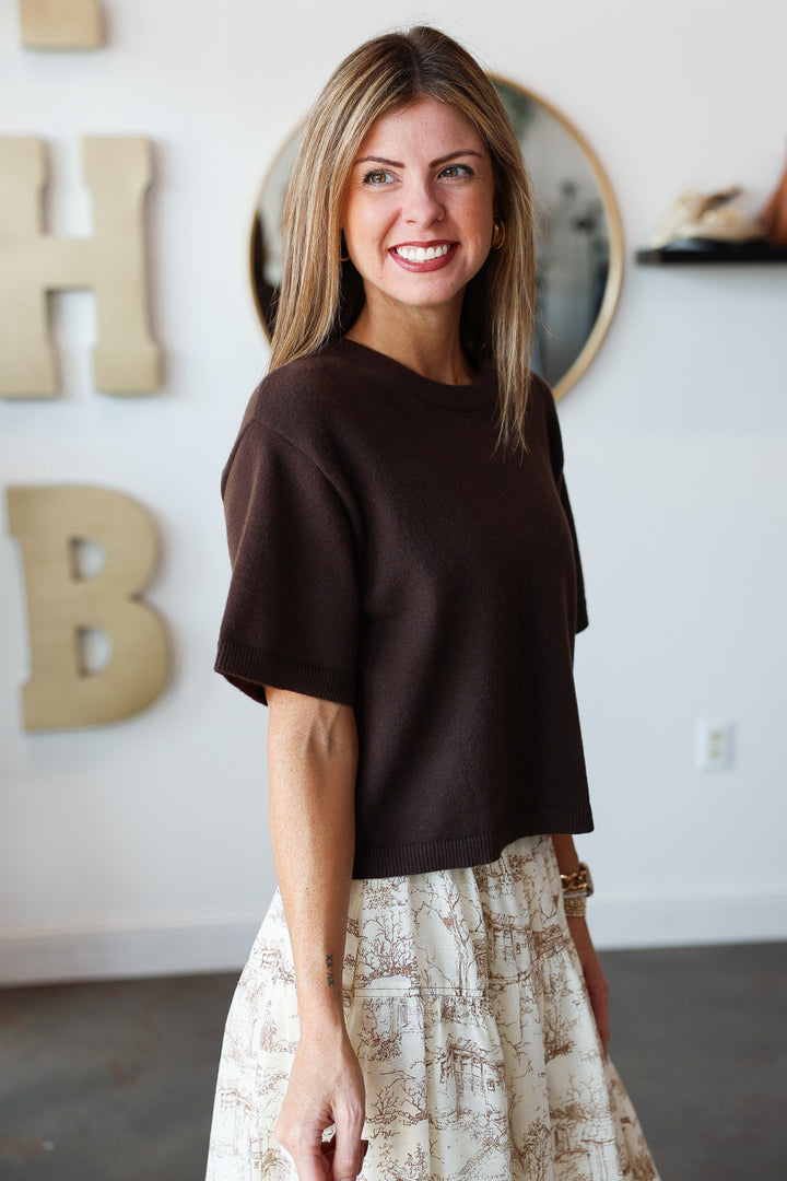 Steve Madden Kori Top - Brown