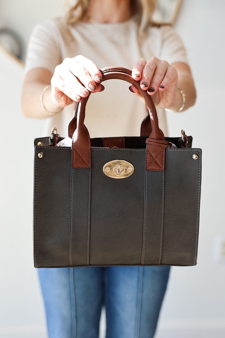 Cameron 3-in-1 Handbag - Charcoal