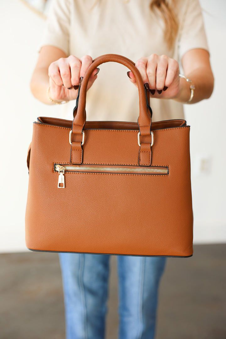 The Shaina Bag - Brown
