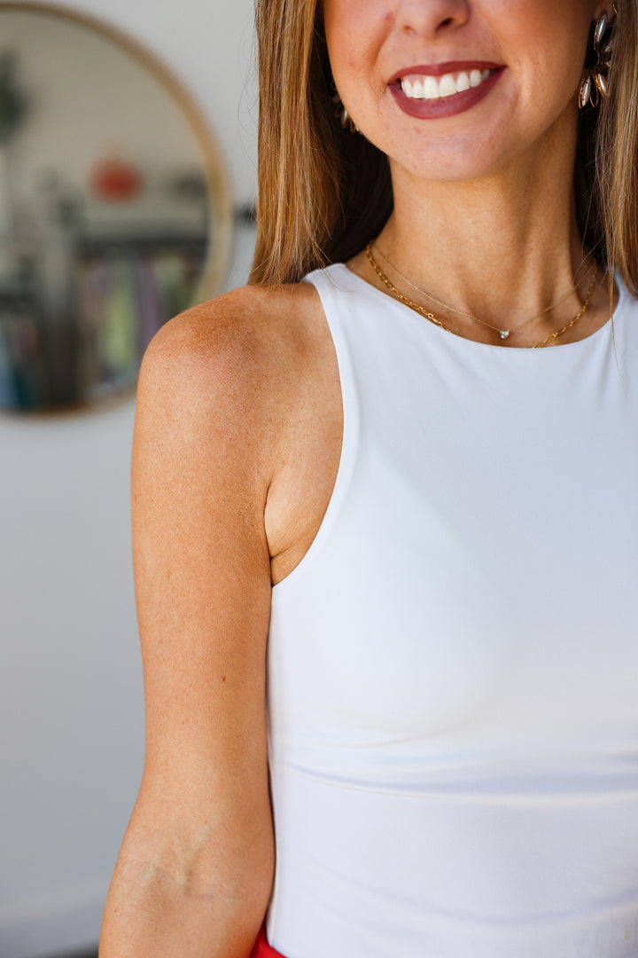 Steve Madden Nico Bodysuit - White