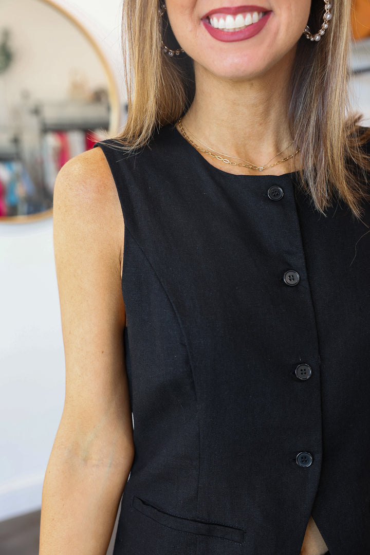 Steve Madden Wesley Top - Black