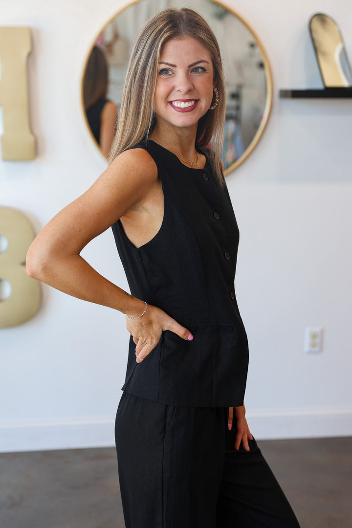Steve Madden Wesley Top - Black