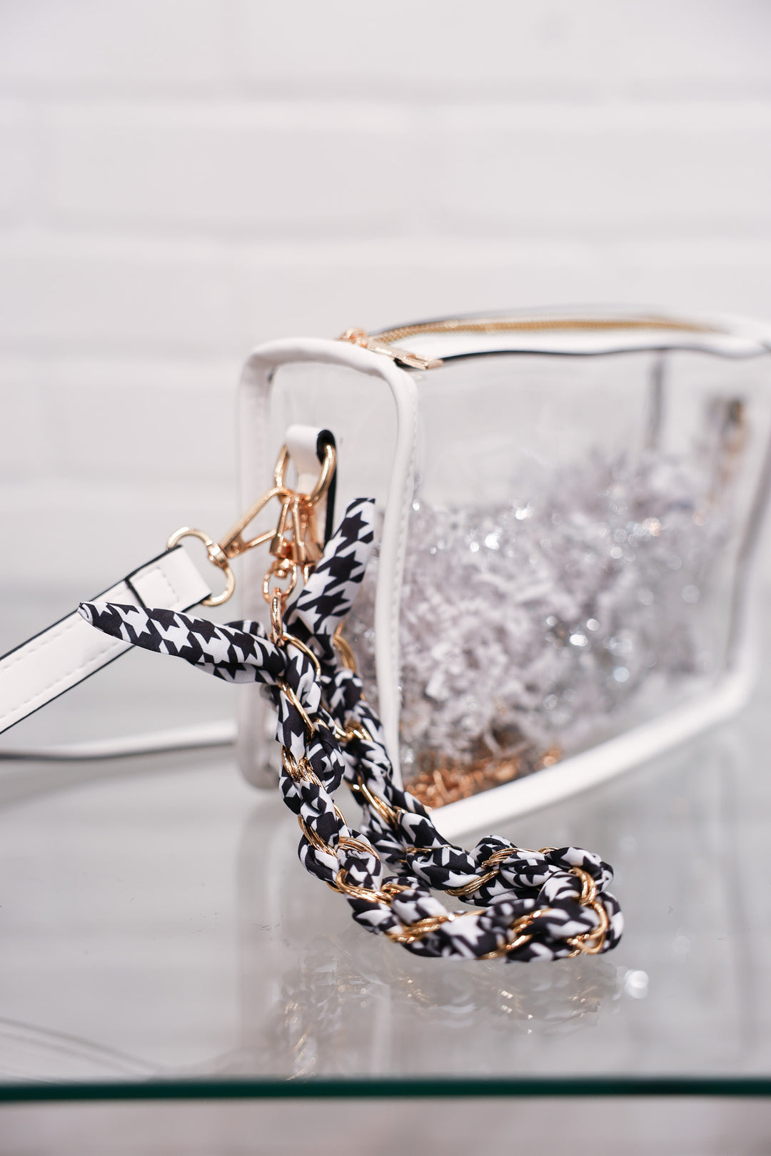 Purse Chain - Houndstooth