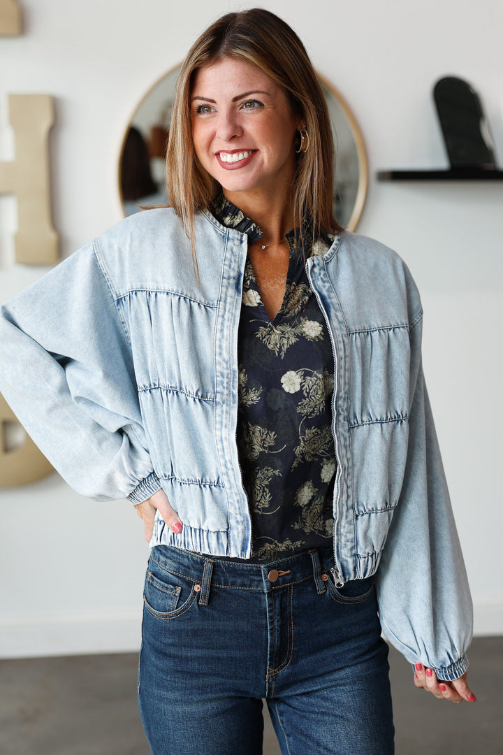 Denim Oversized Jacket