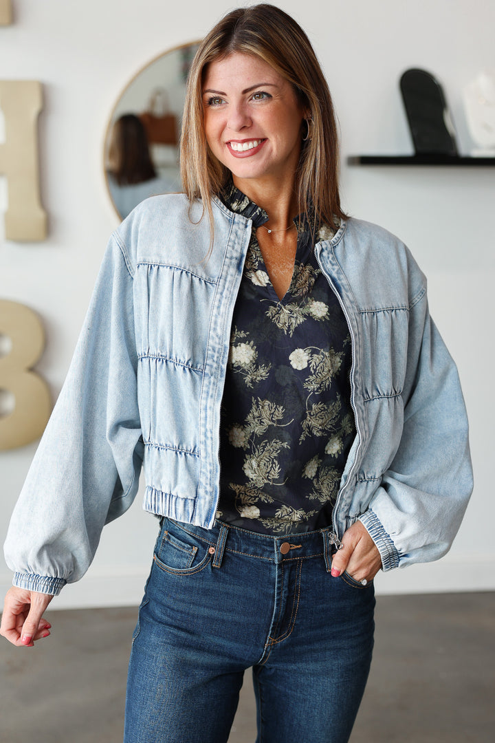 Denim Oversized Jacket
