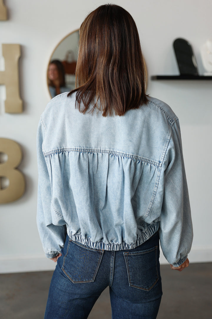Denim Oversized Jacket