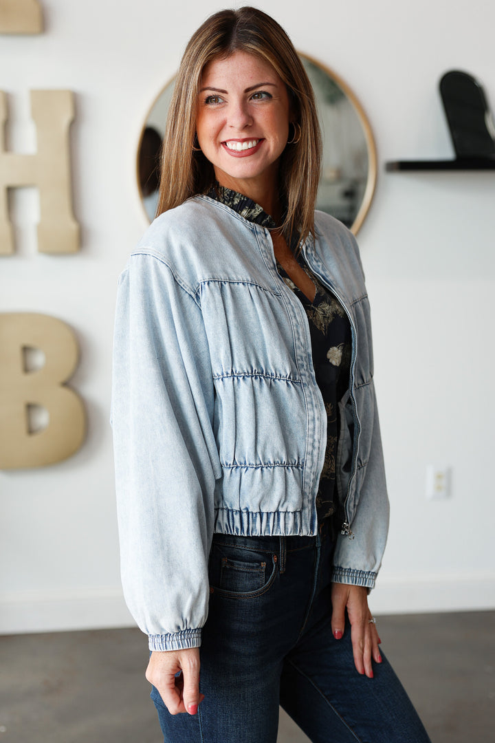 Denim Oversized Jacket