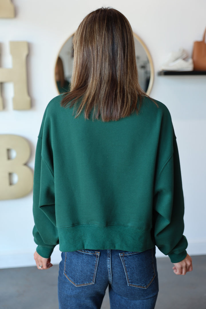 Oversized Sweatshirt - Hunter
