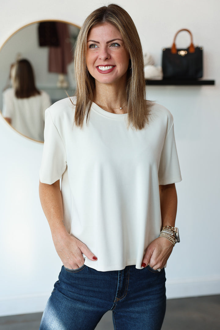 Soft Crew Tee - Ivory