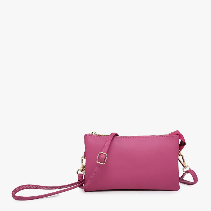 Small Crossbody/Wristlet - Fuchsia
