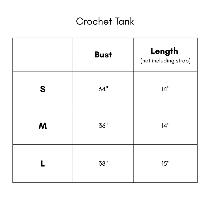 Crochet Tank