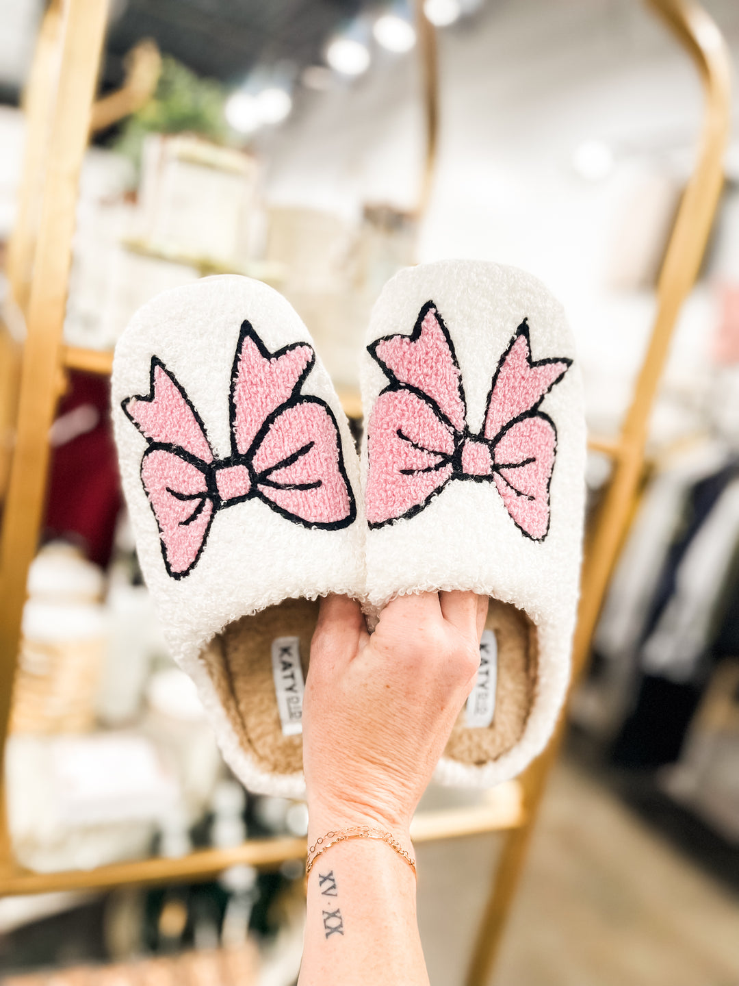 Bow Slippers
