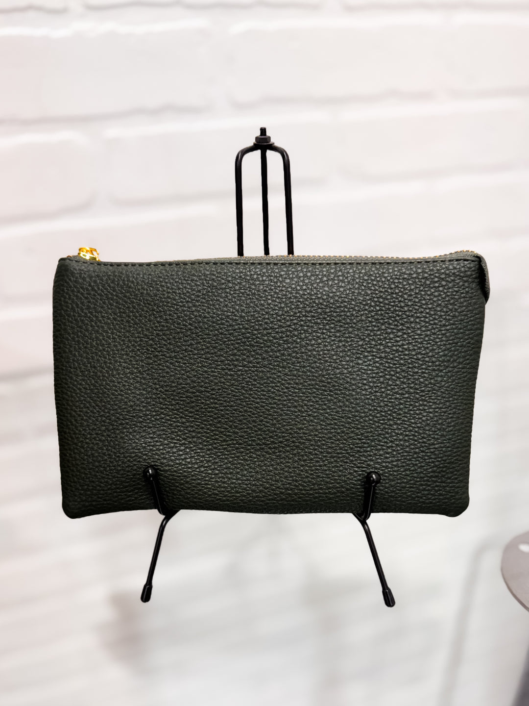 Small Crossbody/Wristlet - Dark Green