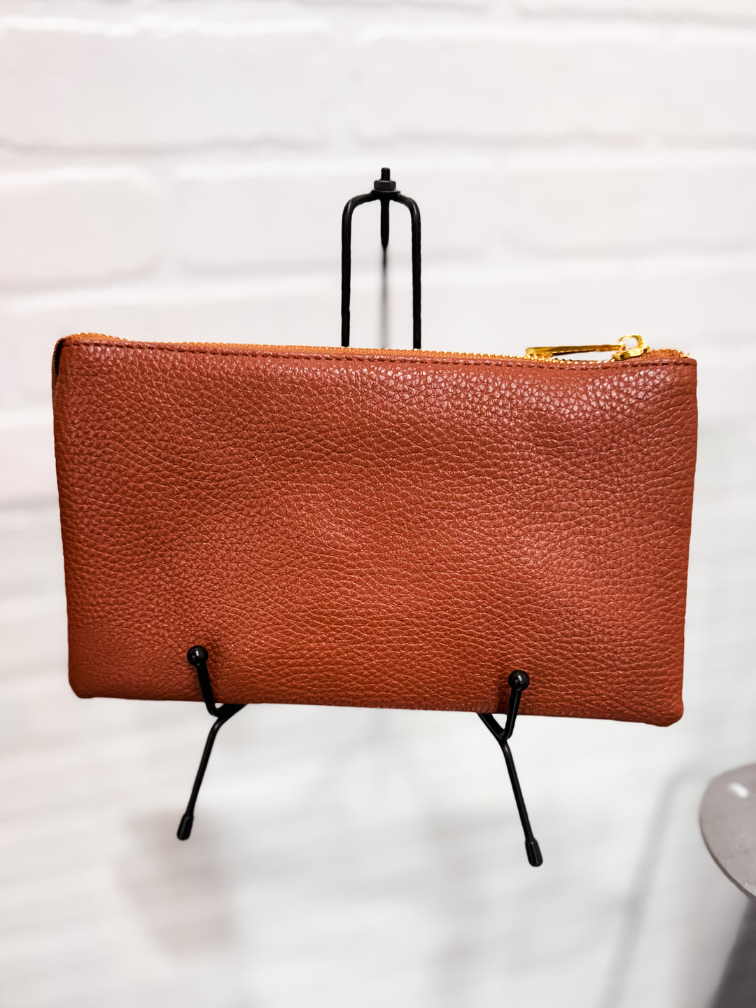 Small Crossbody/Wristlet - Light Coffee