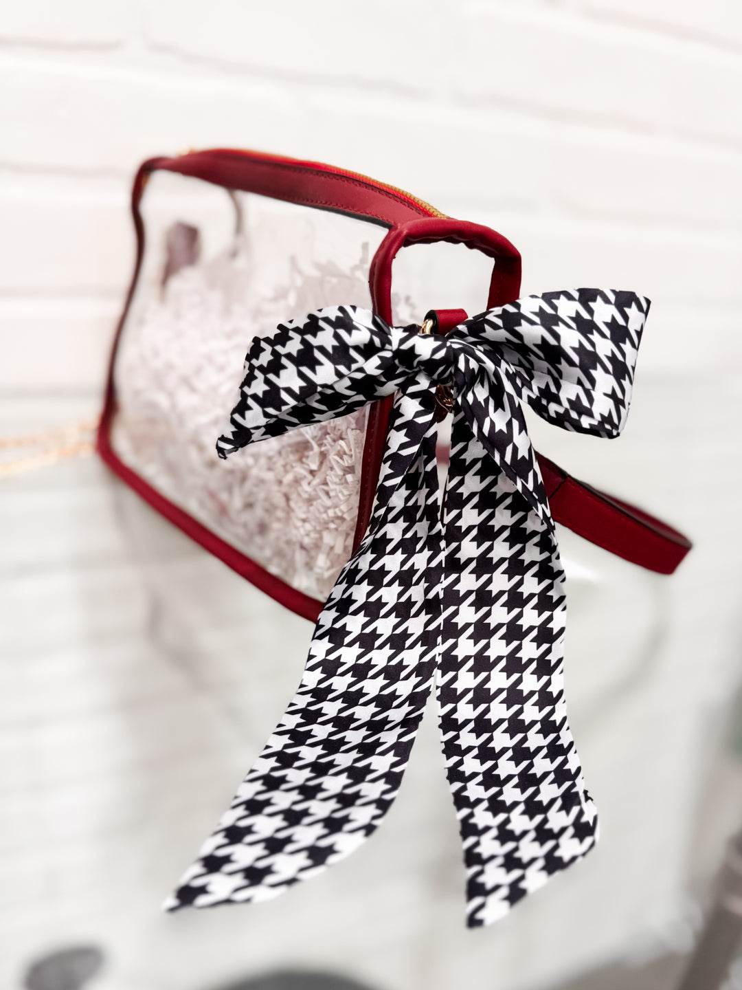 Twilly Scarf - Houndstooth