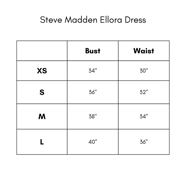 Steve Madden Ellora Dress - Celestial Blue
