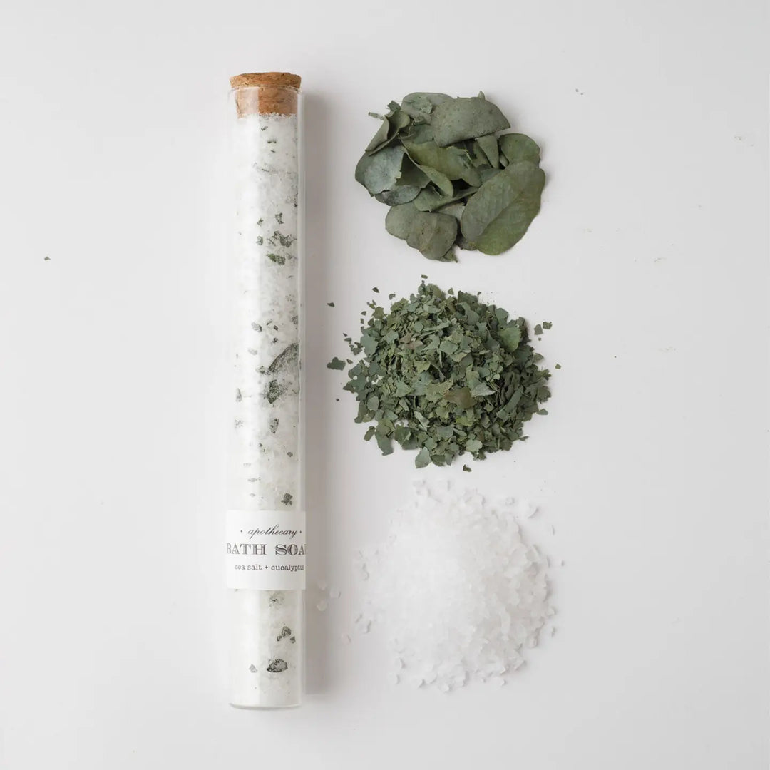 Bath Soak Tube: Sea Salt + Eucalyptus