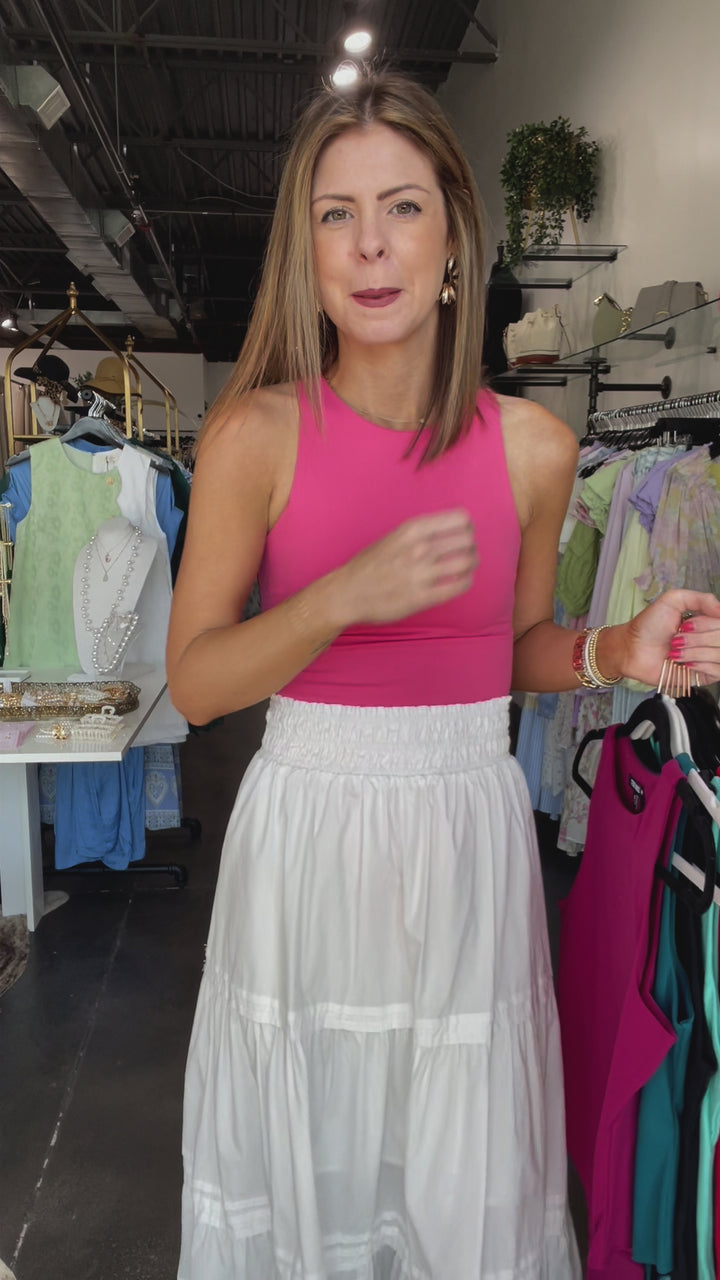 Steve Madden Nico Bodysuit - White