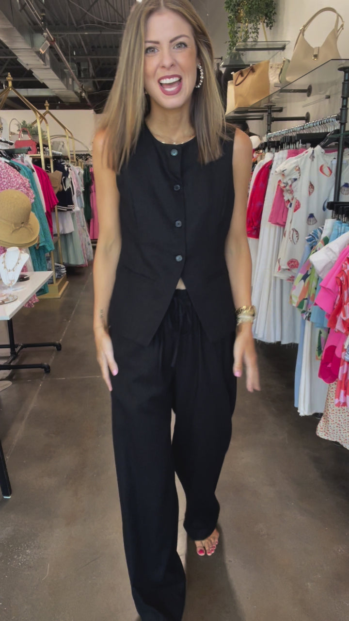Steve Madden Wesley Top - Black