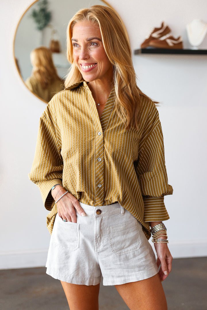 Dear John Carlisle Shorts - Stone