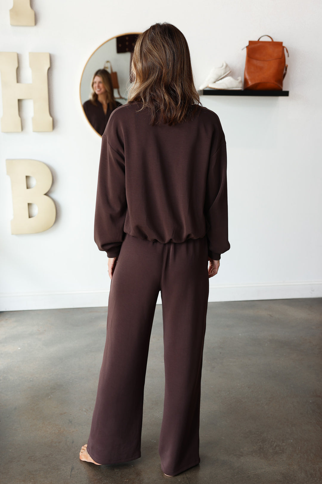 Soft Modal Pants - Espresso