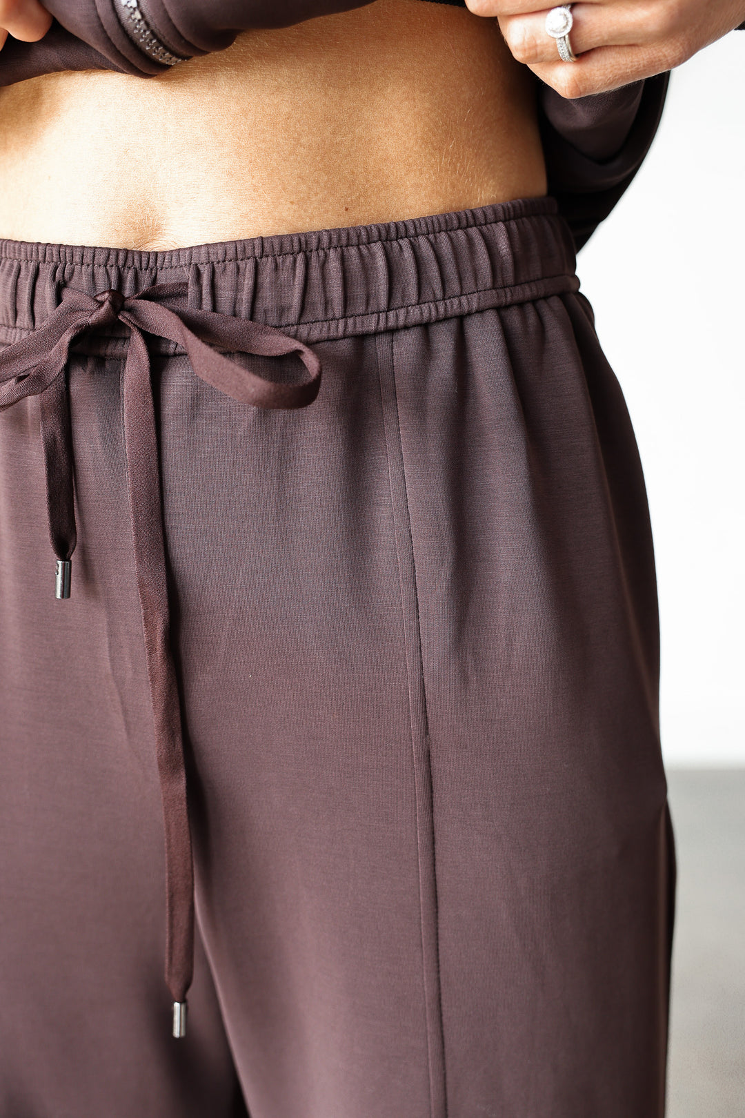 Soft Modal Pants - Espresso