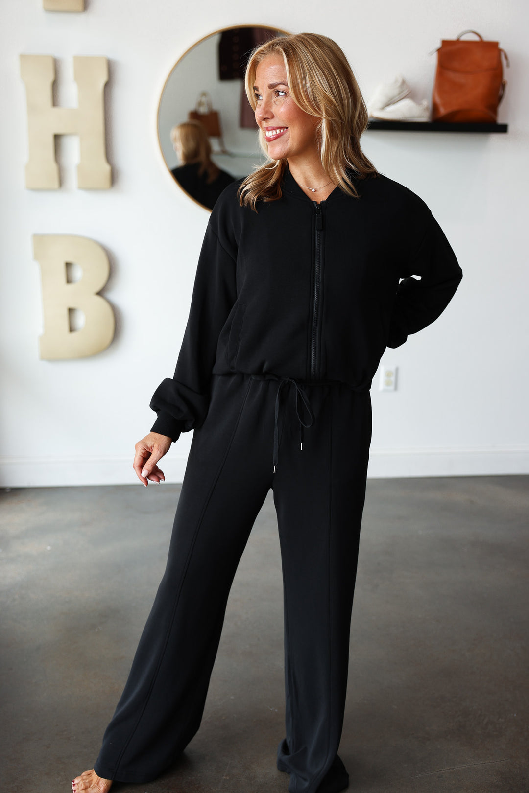 Soft Modal Pants - Black