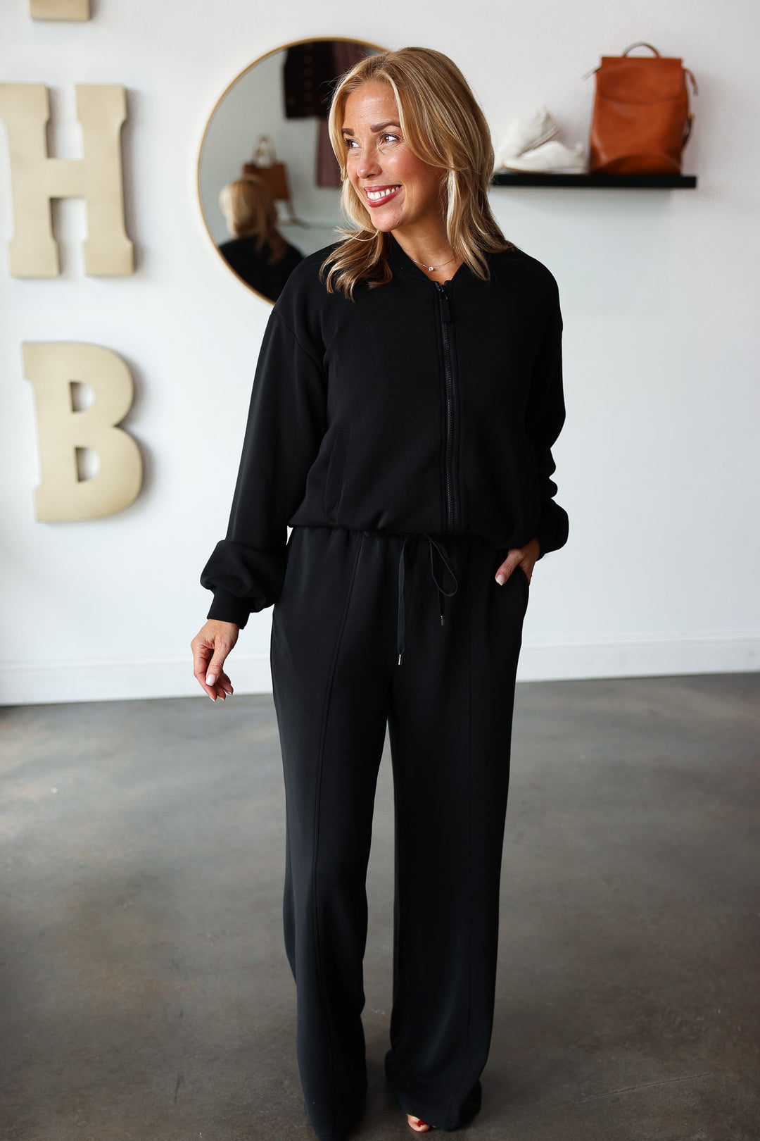 Soft Modal Pants - Black