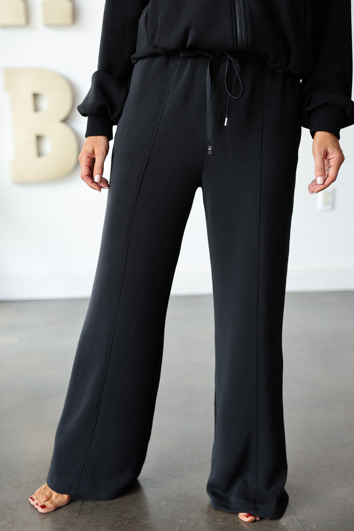 Soft Modal Pants - Black