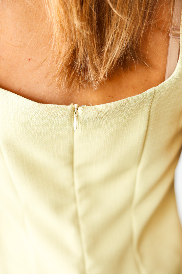 Tailored Tank - Light Green