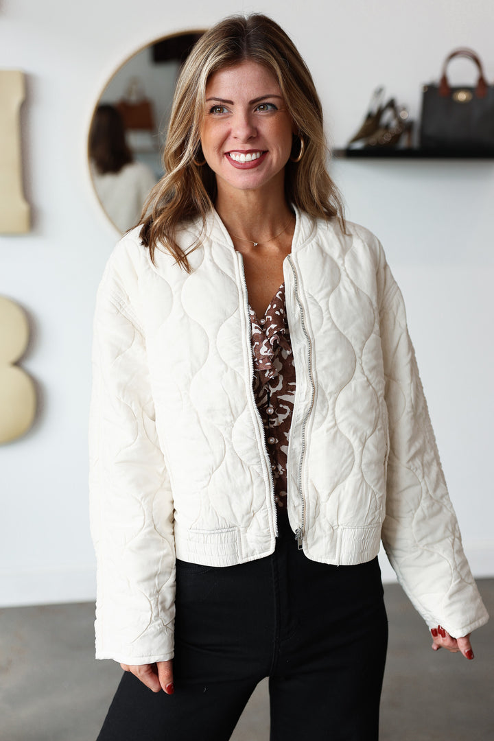 Dear John Maverick Jacket - White Cap