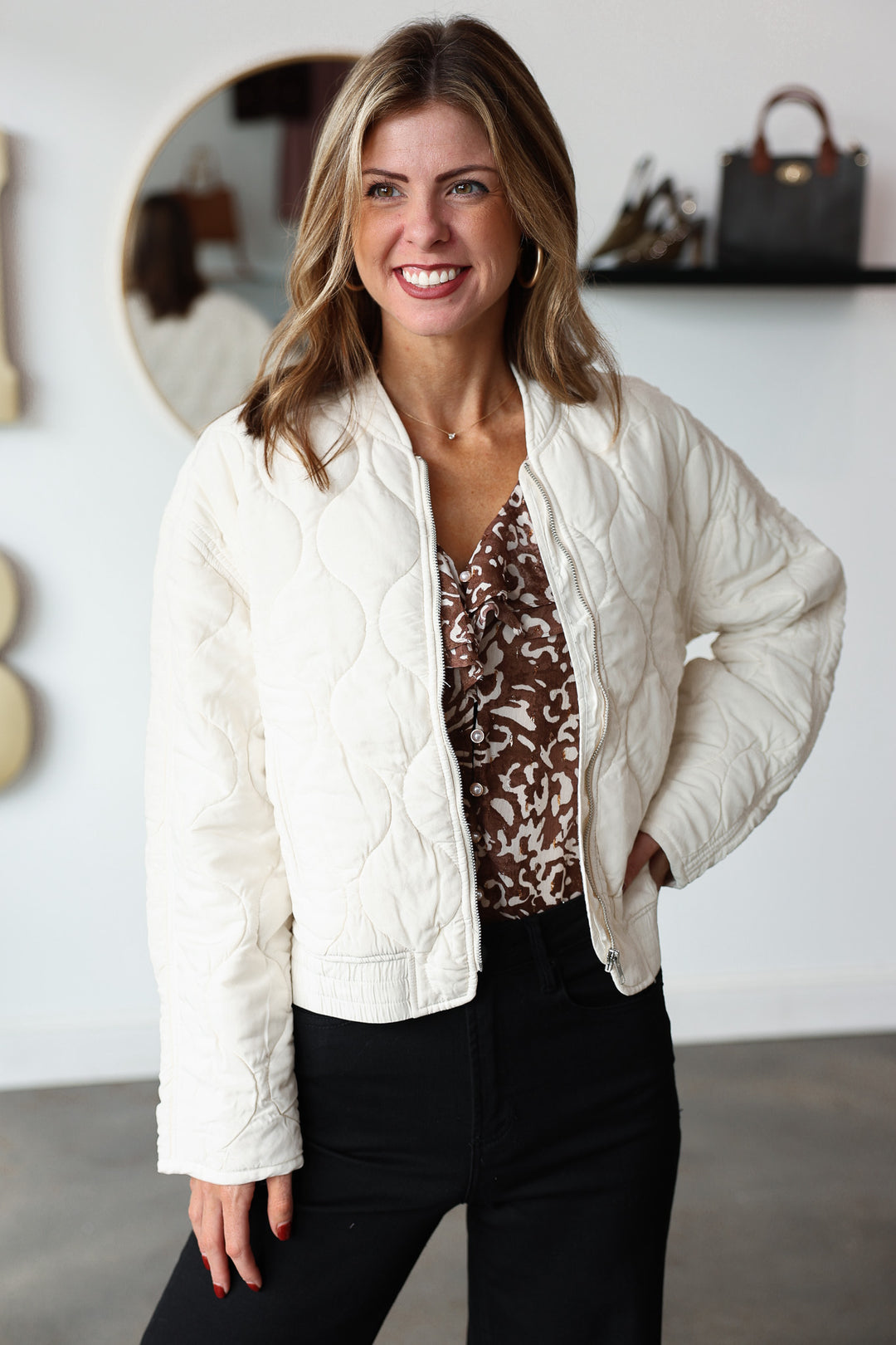 Dear John Maverick Jacket - White Cap