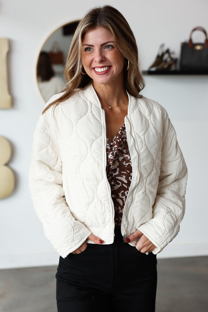 Dear John Maverick Jacket - White Cap