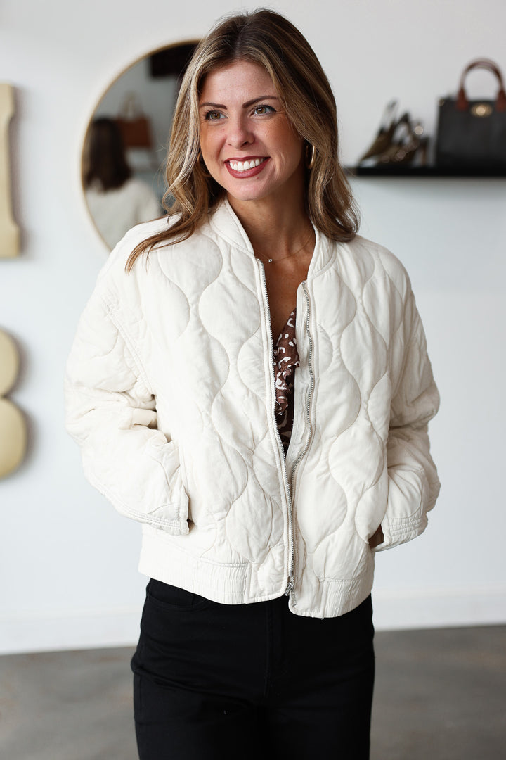 Dear John Maverick Jacket - White Cap