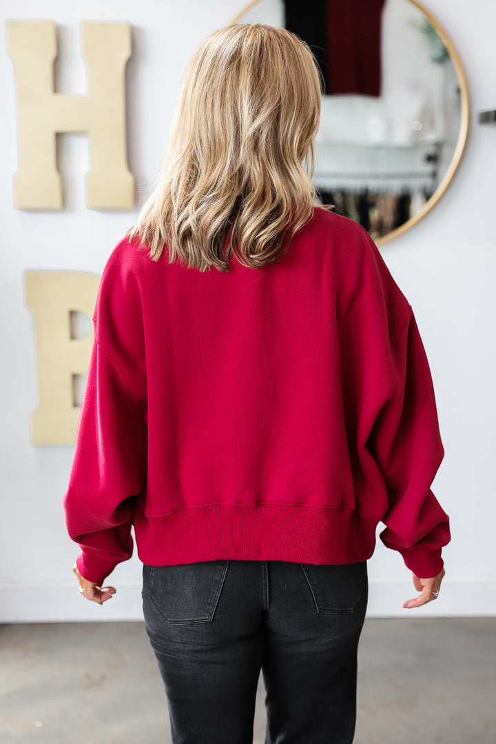 Sweatshirt - Red