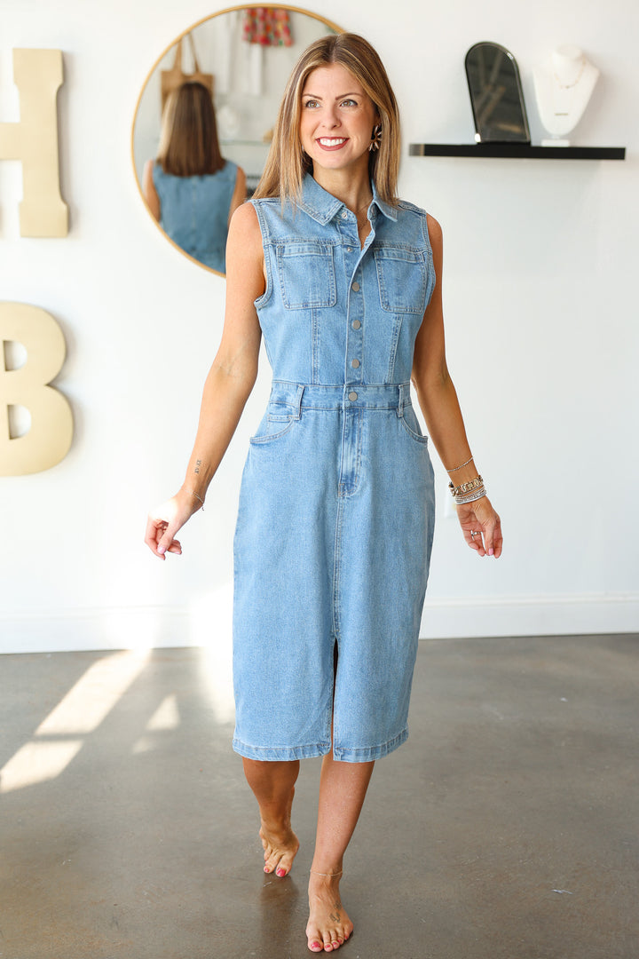 Oasis Denim Dress