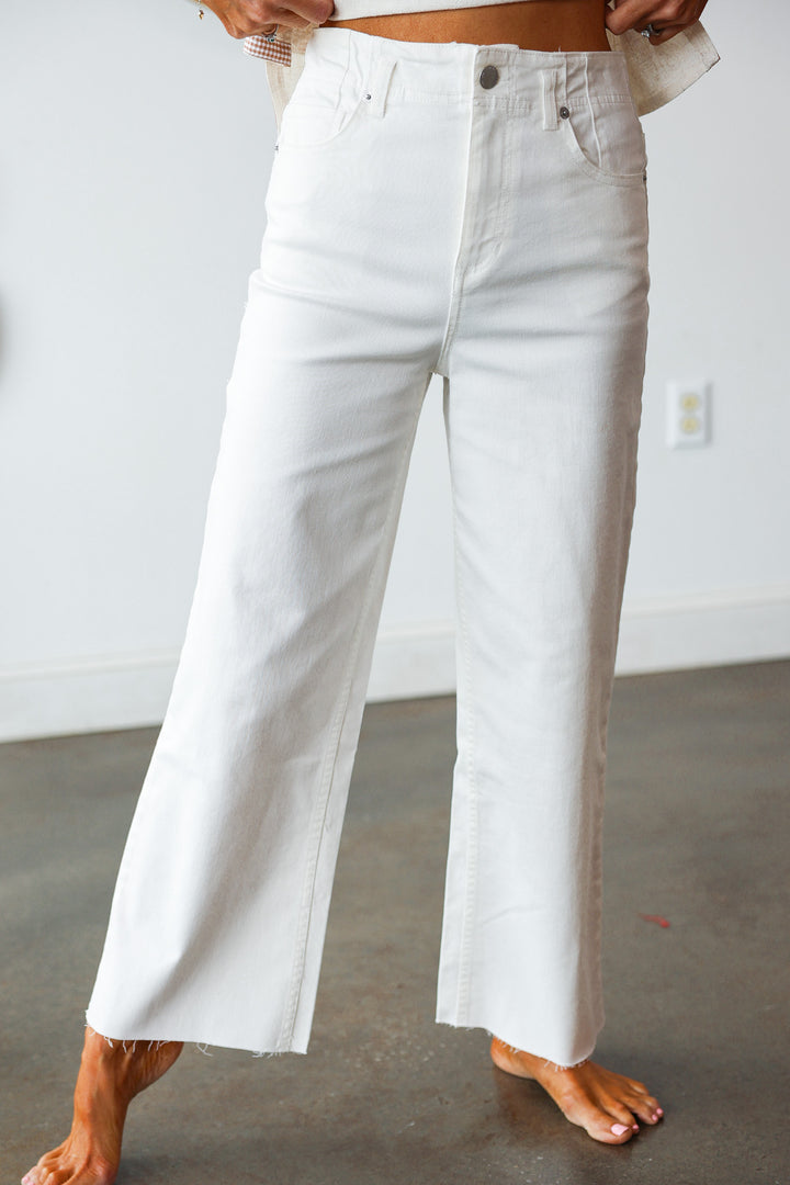 Dear John Holly Jeans - White