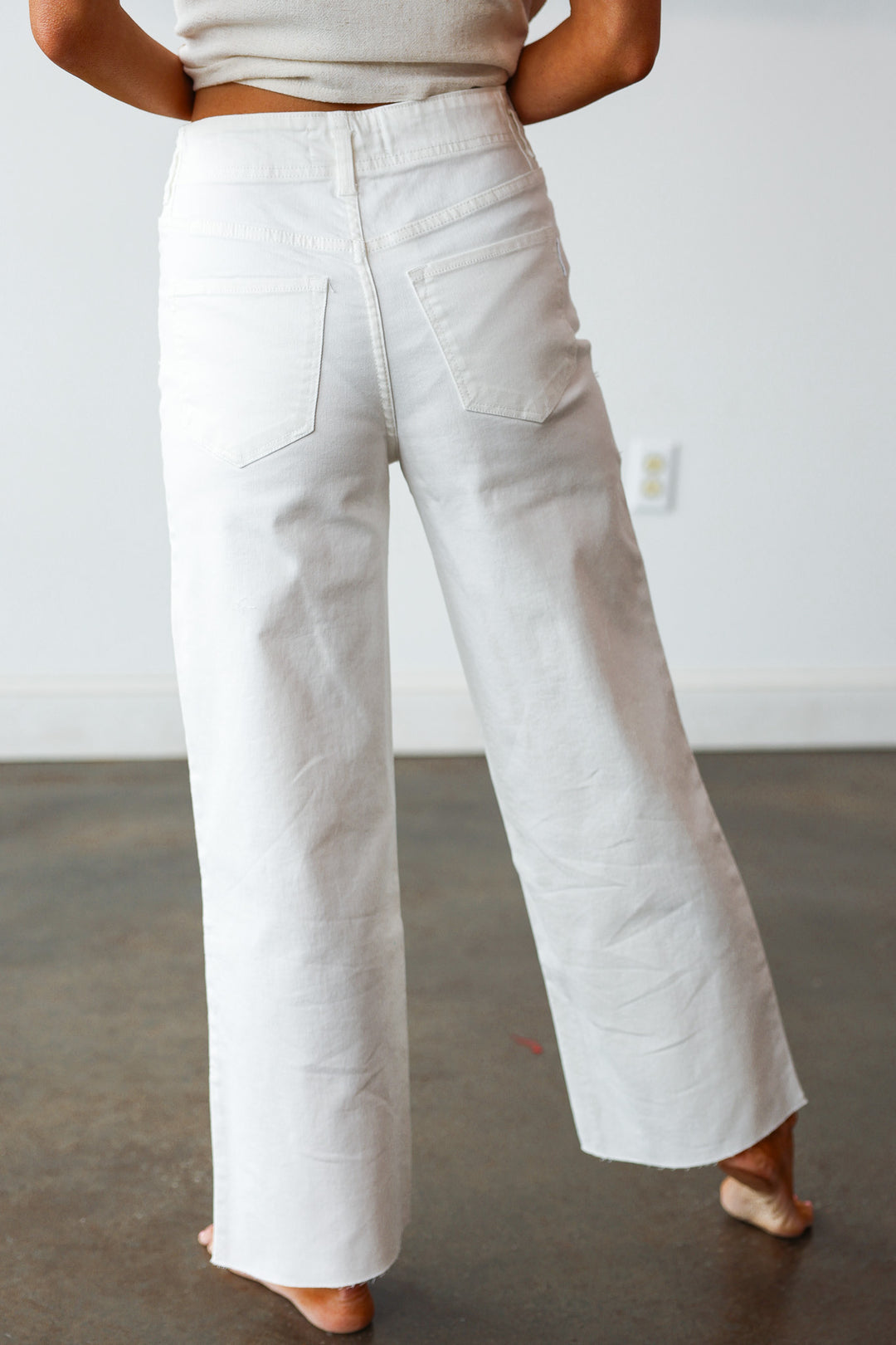 Dear John Holly Jeans - White