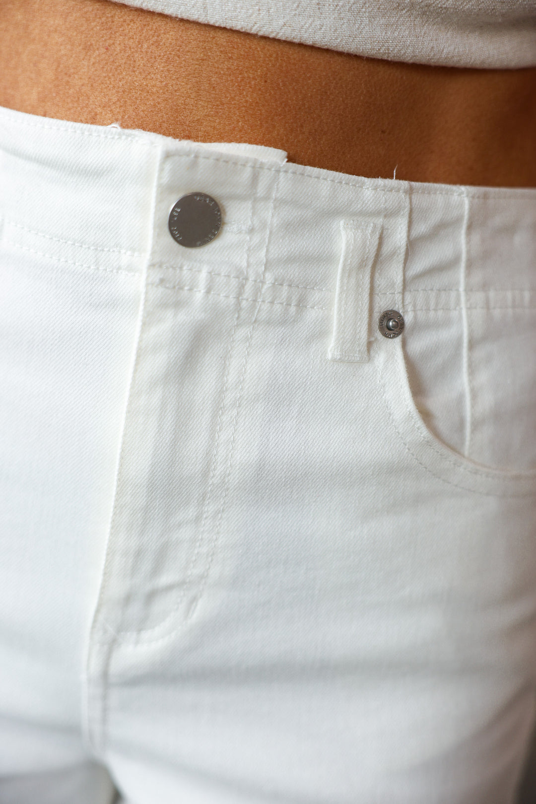 Dear John Holly Jeans - White