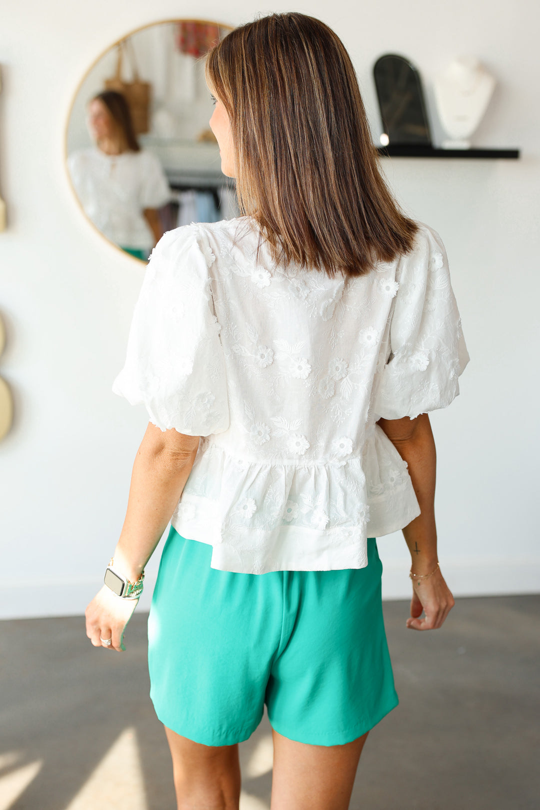 Dressy Shorts - Emerald Green