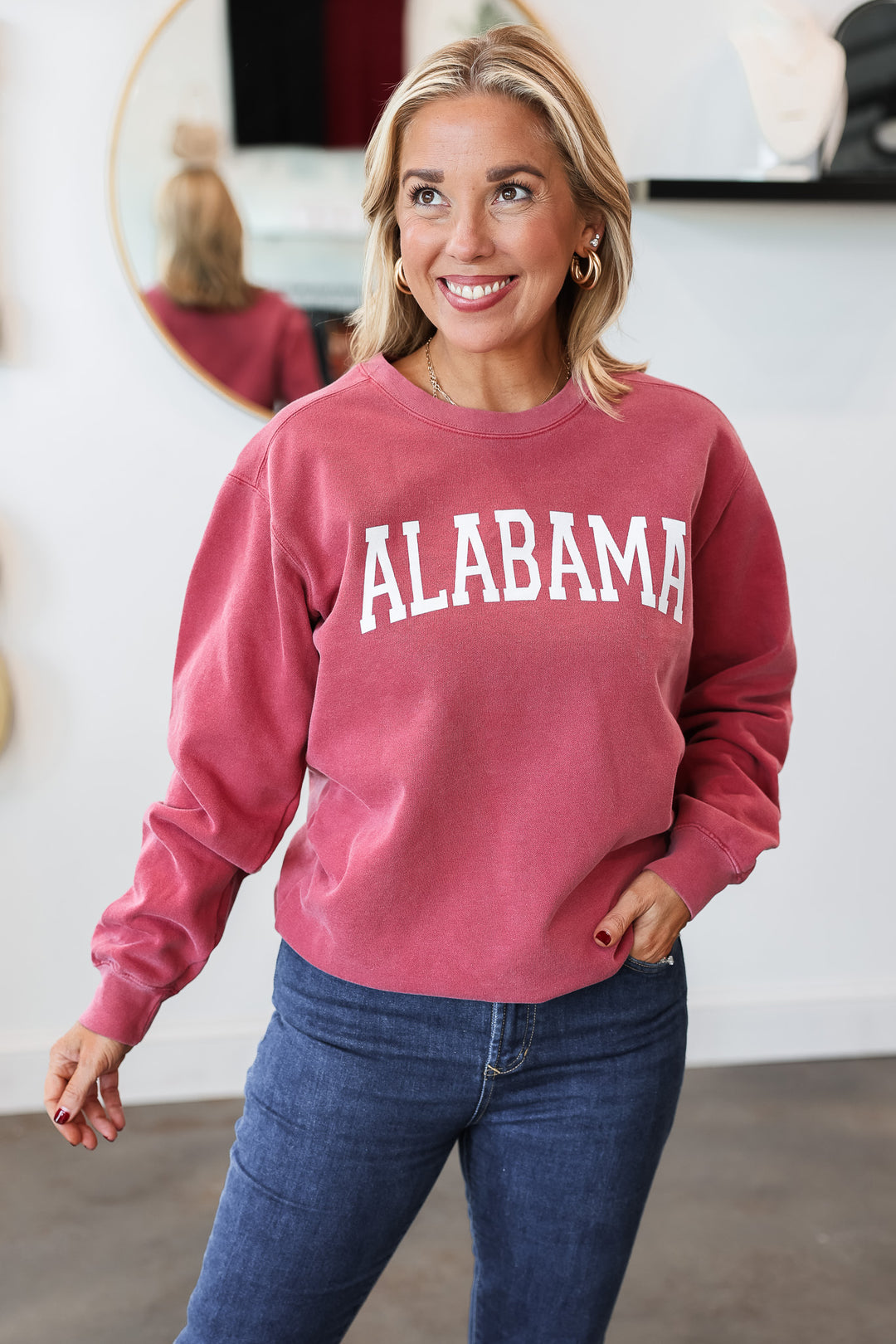 Alabama Sweatshirt - Red