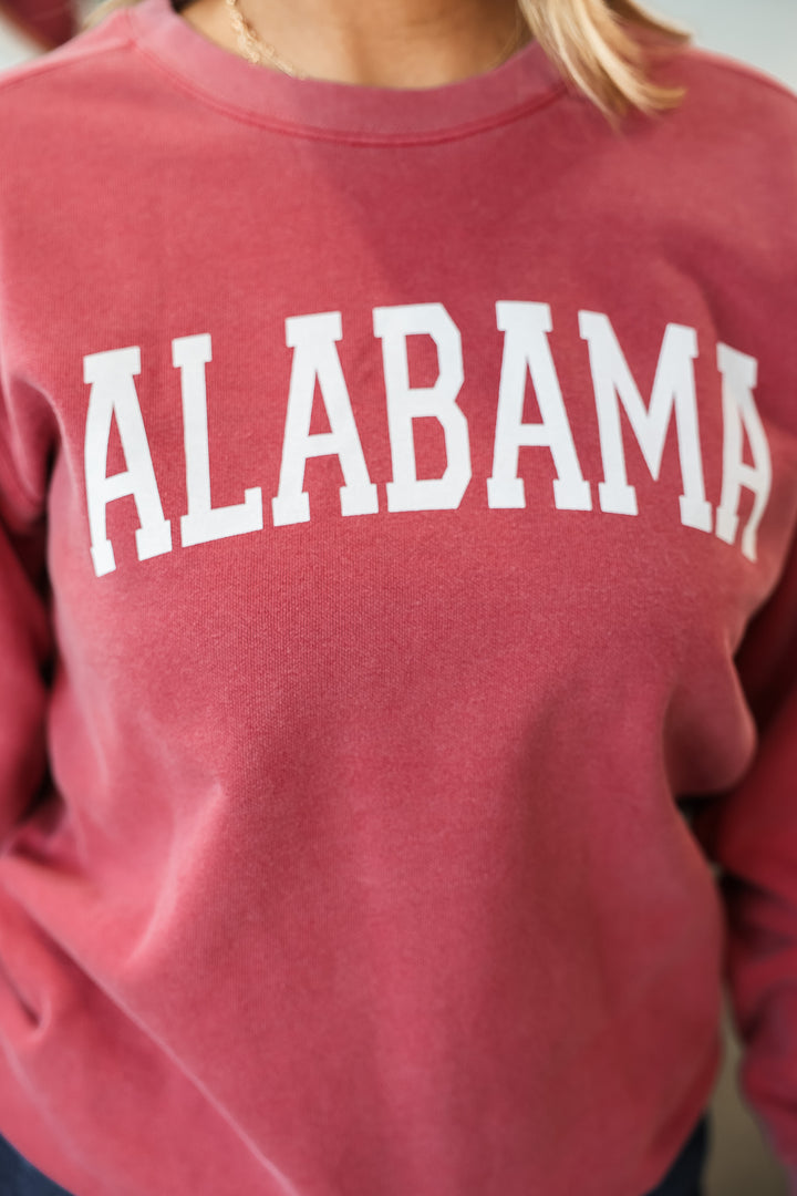 Alabama Sweatshirt - Red