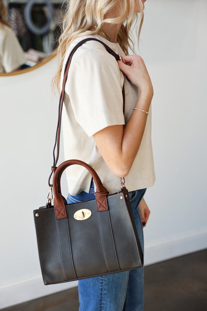 Cameron 3-in-1 Handbag - Charcoal