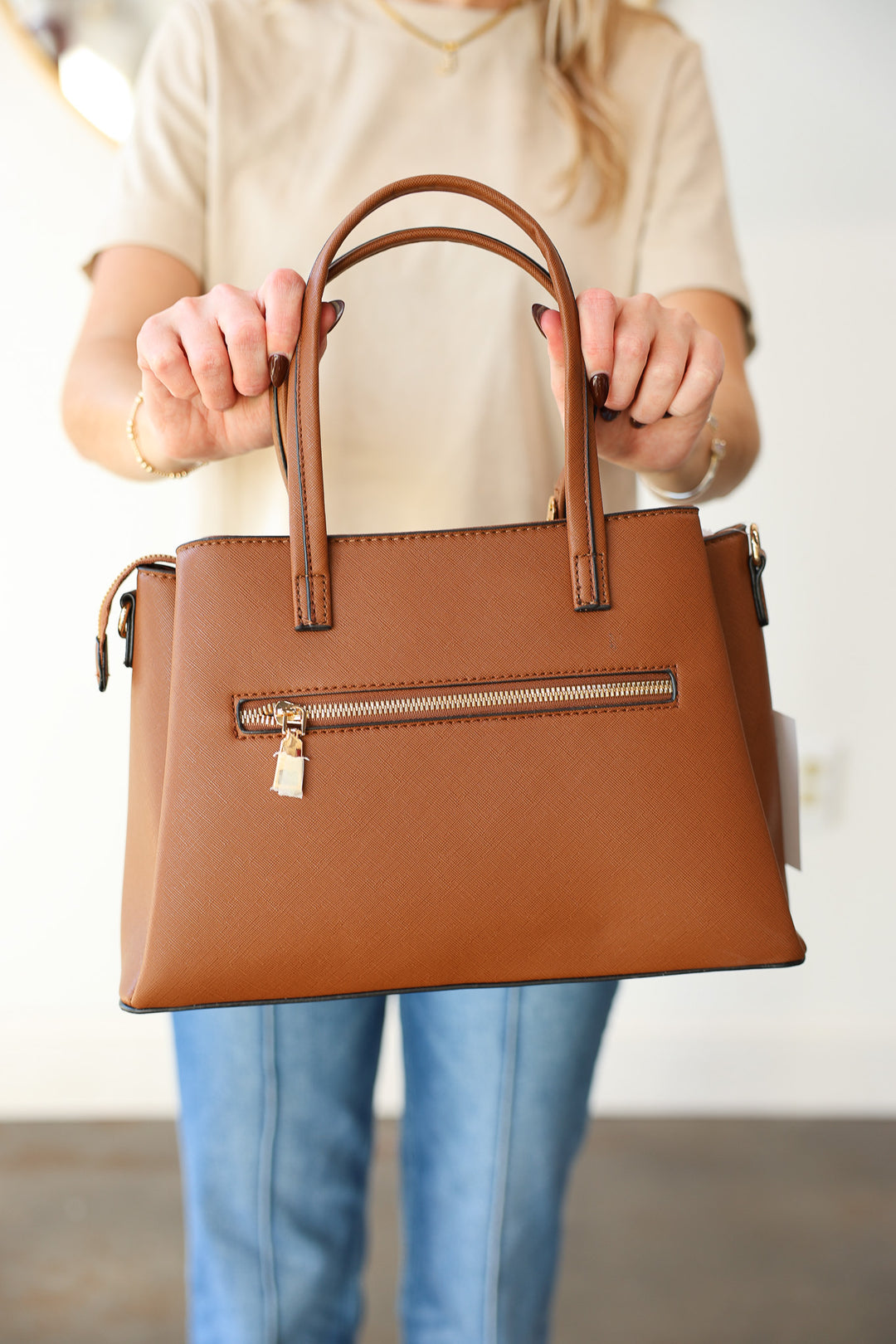 The Selena Bag - Brown