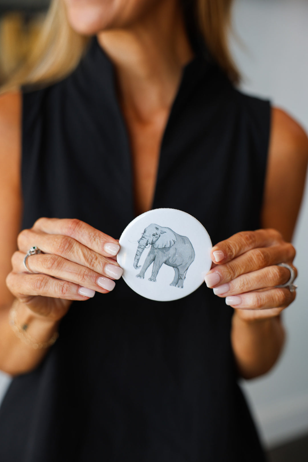 Elephant Button