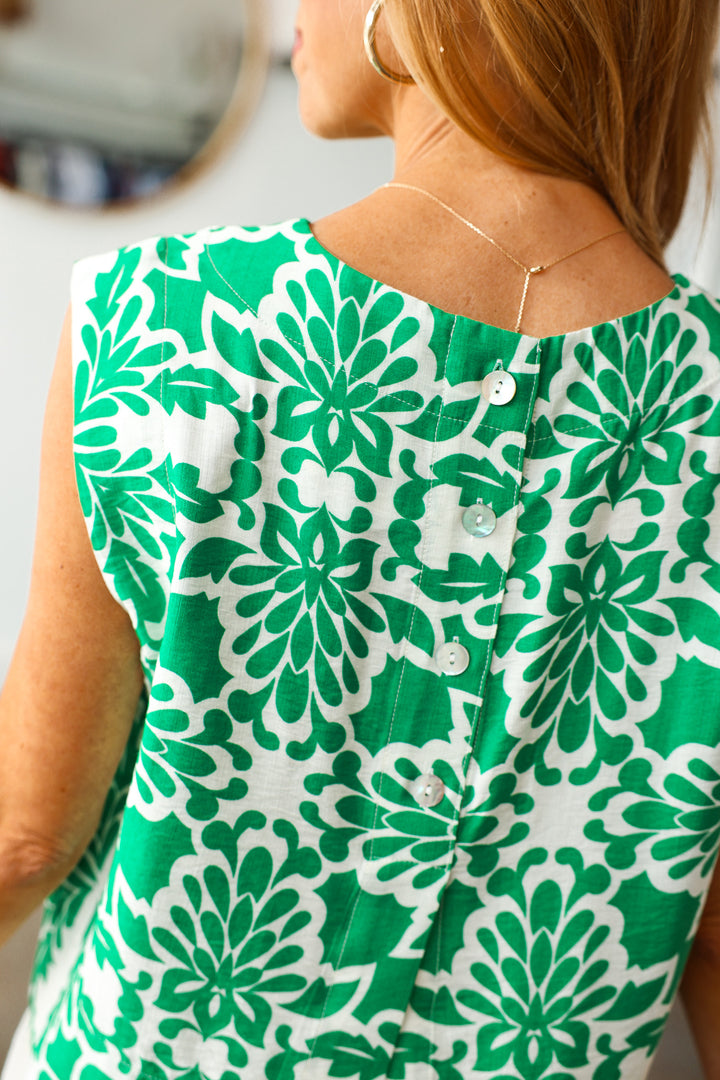 Printed Tank - Green