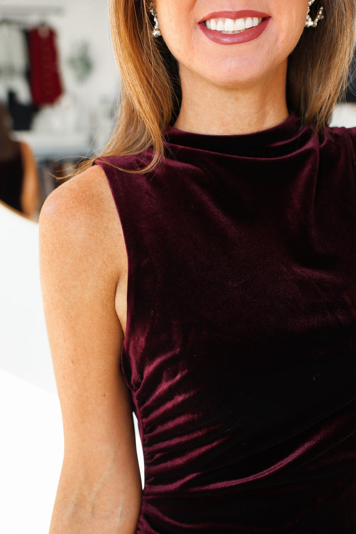 Steve Madden Mo Dress - Wine