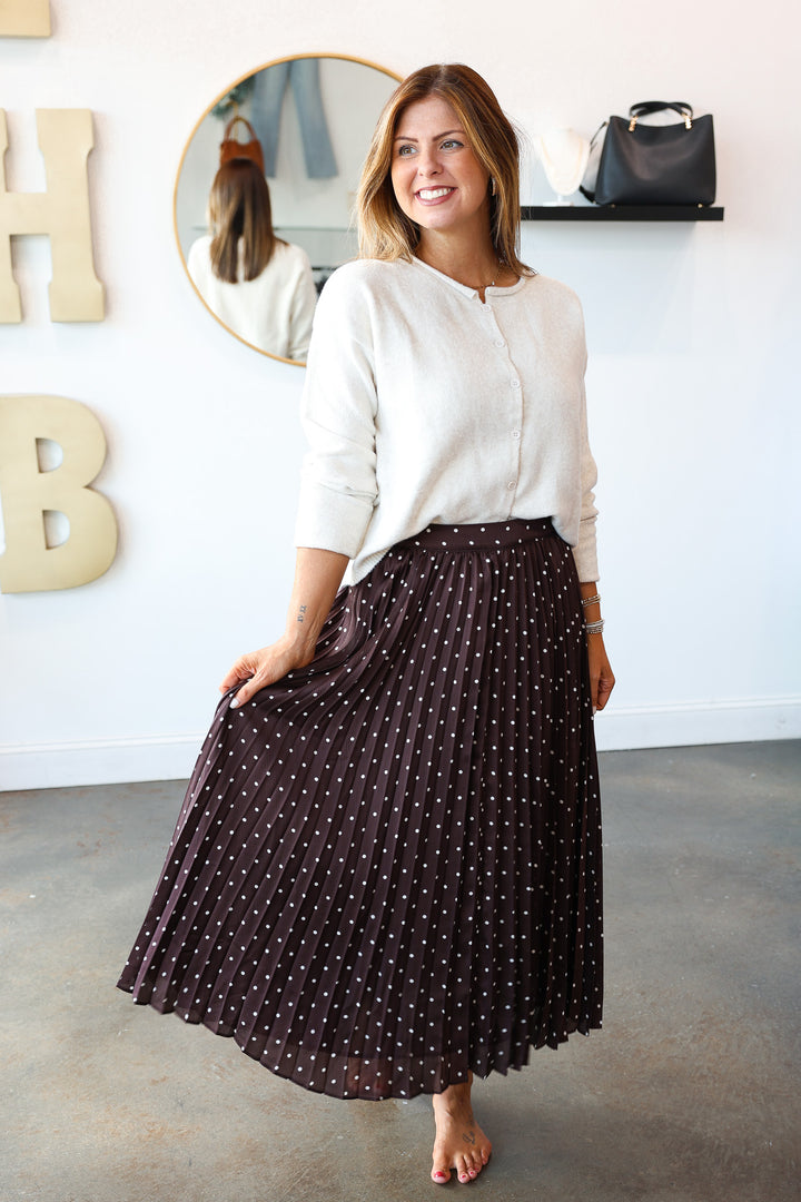 Button Front Cardigan - Cream