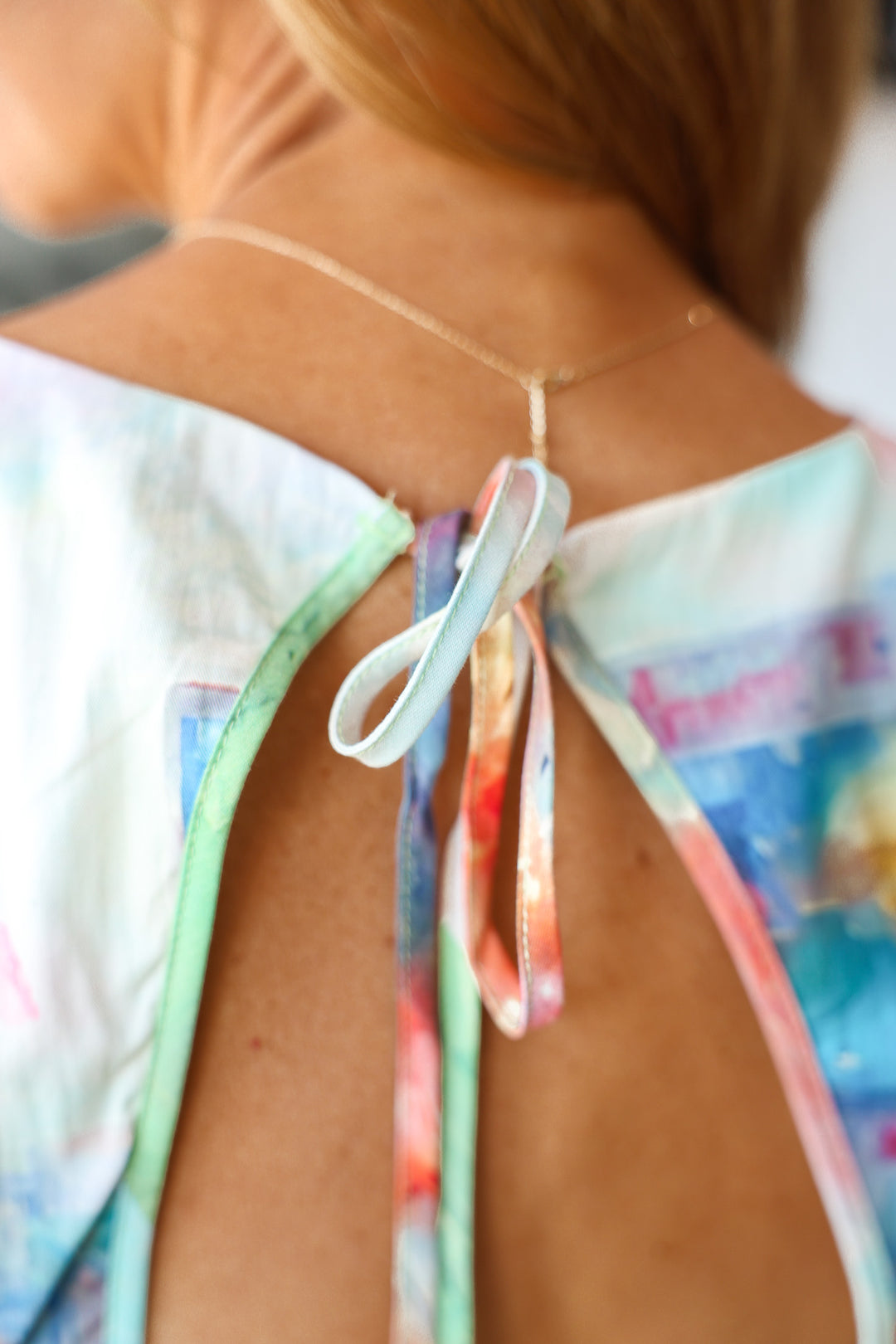 Watercolor Gameday Dress